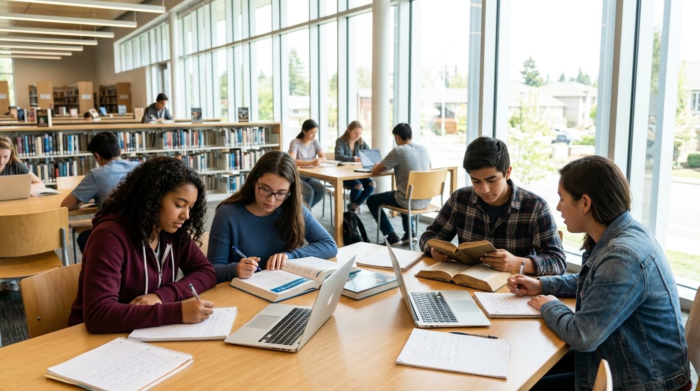 Réviser son bac au cœur de la Grande Borne : la solidarité scolaire en action à Grigny