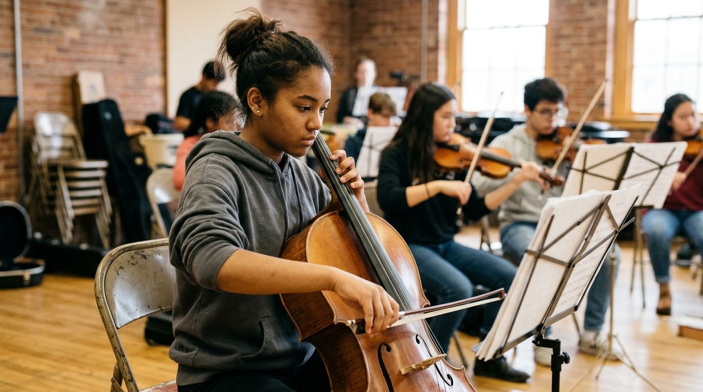 Cordes sensibles à Bonneuil-sur-Marne : la musique classique au cœur du quartier Léa Mory