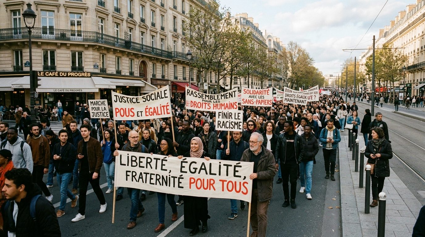 L’appel pour l’égalité des droits et la justice : quand les quartiers raniment l’esprit de 1983